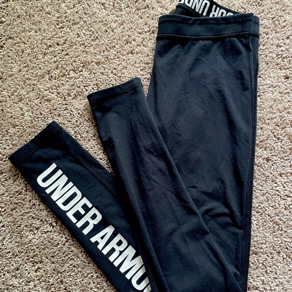 Women’s Under Armour HeatGear Pants Black Size M